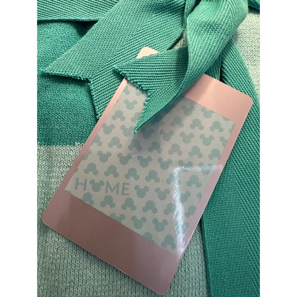 Disney Parks Teal Throw Blanket 50x60 - Picture 2 of 4